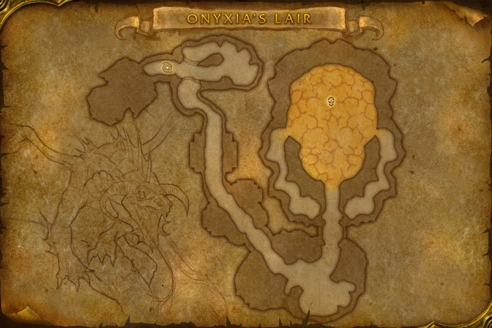Map of Onyxia's Lair