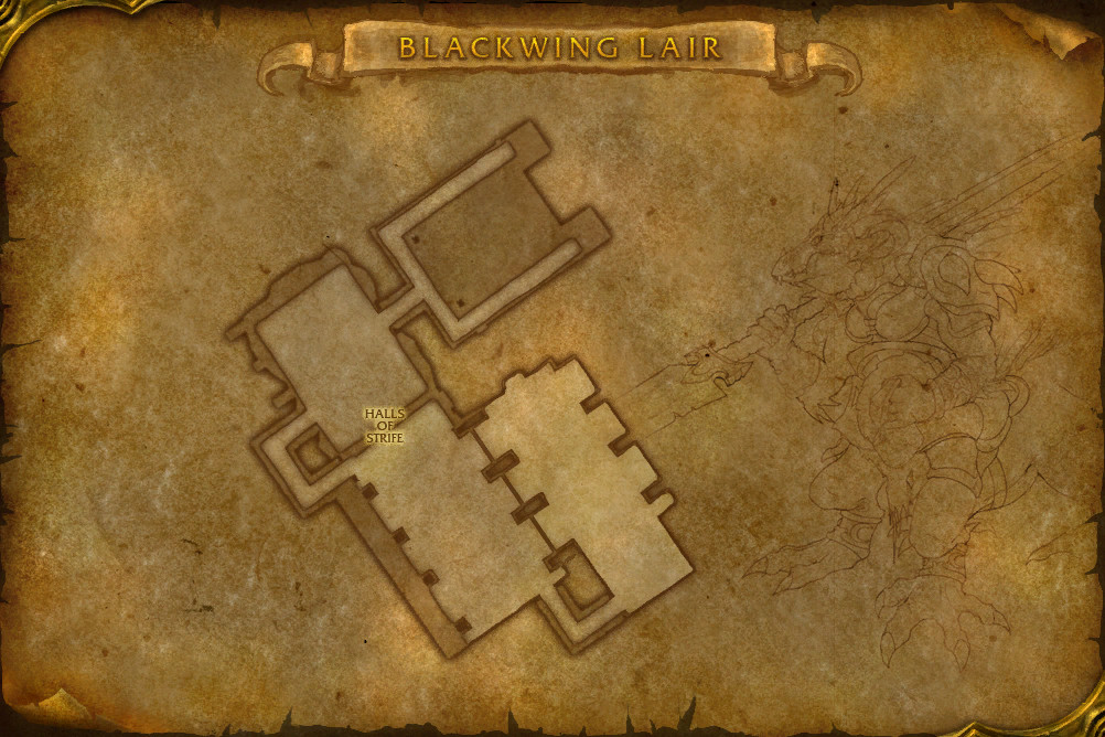 Map of Halls of Strife