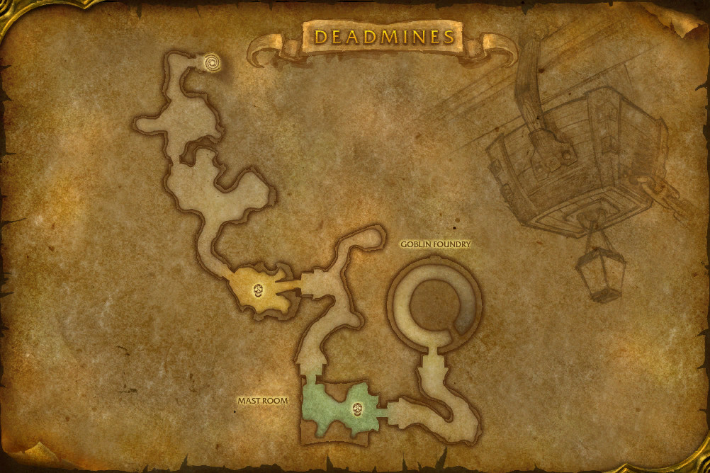Map of The Deadmines