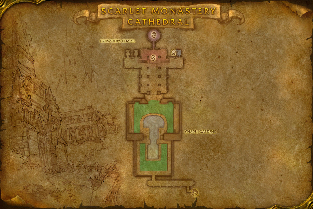 Map of Cathedral