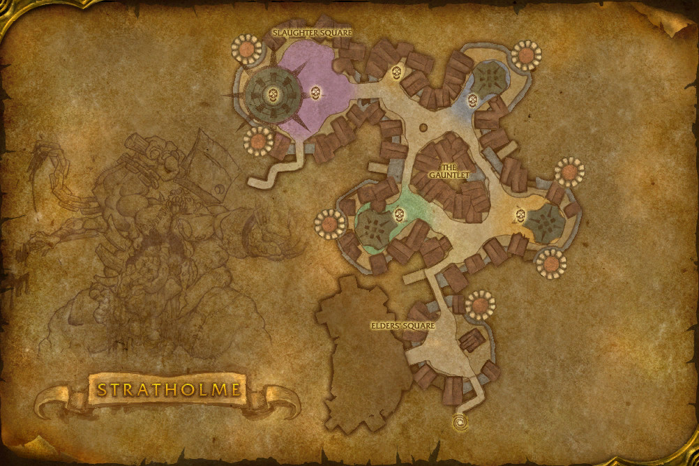 Map of The Gauntlet