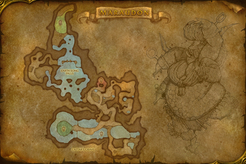 Map of Zaetar's Grave