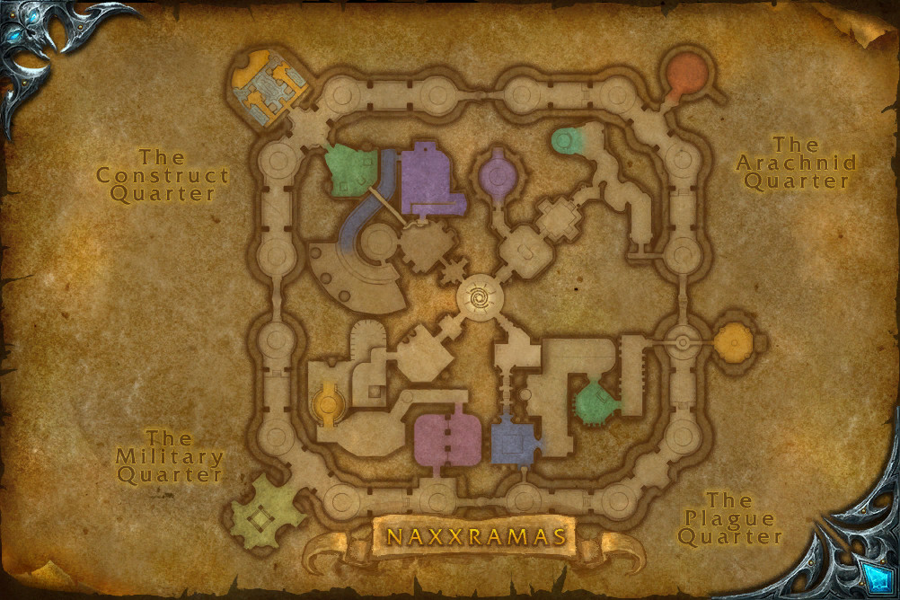 Map of The Lower Necropolis