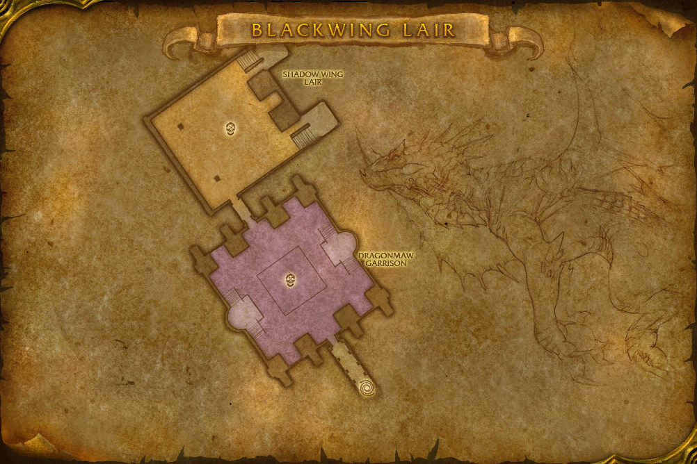 Map of Dragonmaw Garrison