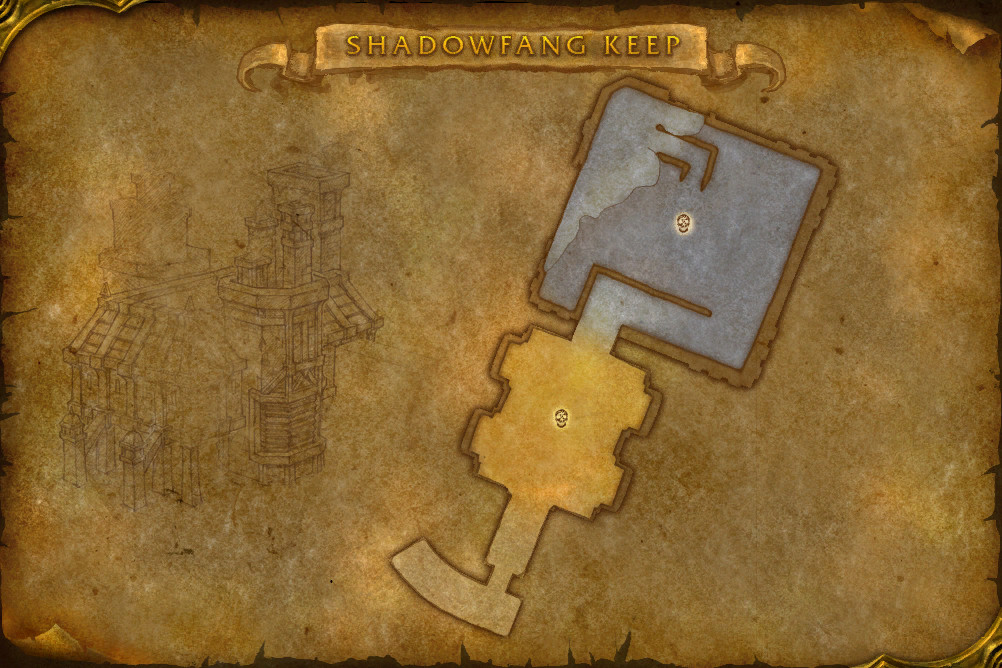 Map of Lord Godfrey's Chamber