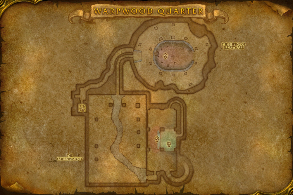 Map of The Shrine of Eldretharr