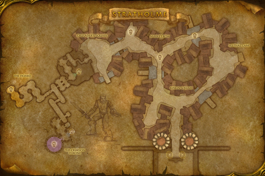 Map of Crusader's Square