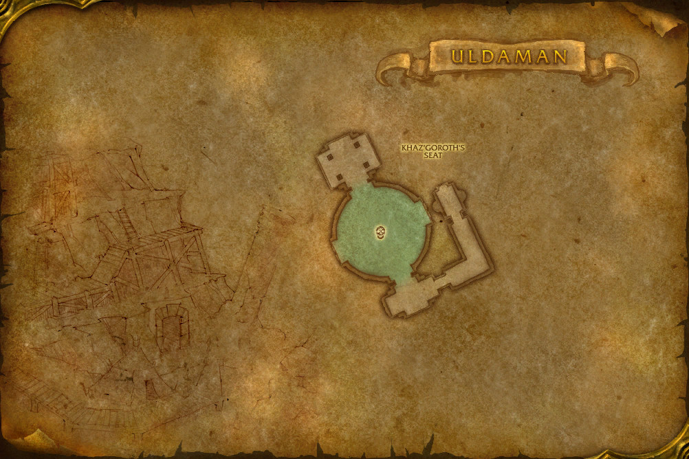 Map of Khaz'Goroth's Seat