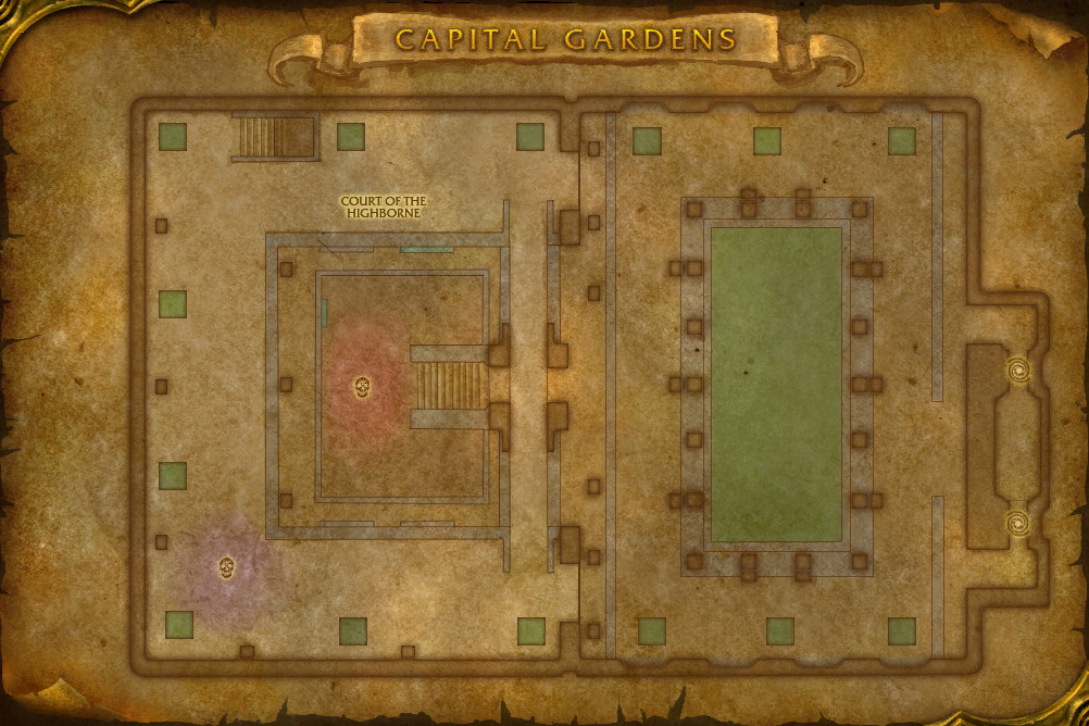 Map of Capital Gardens