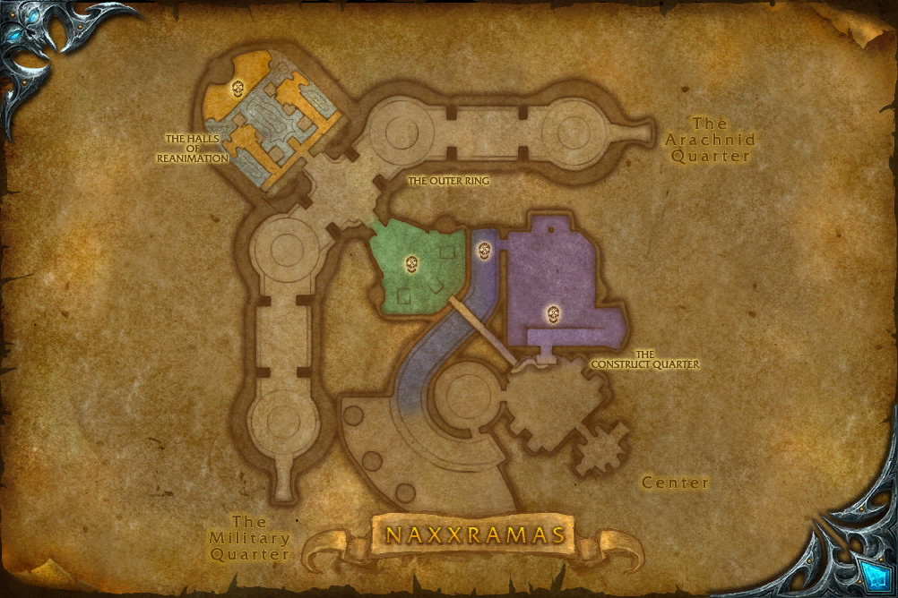 Map of The Construct Quarter
