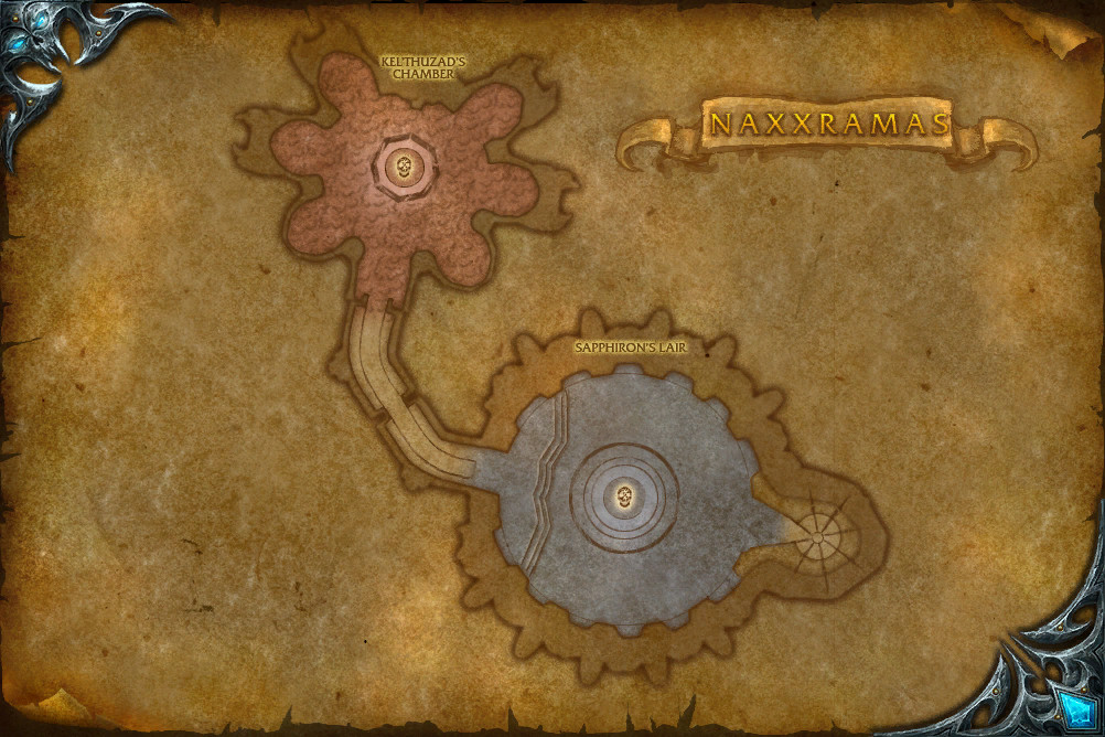 Map of The Upper Necropolis