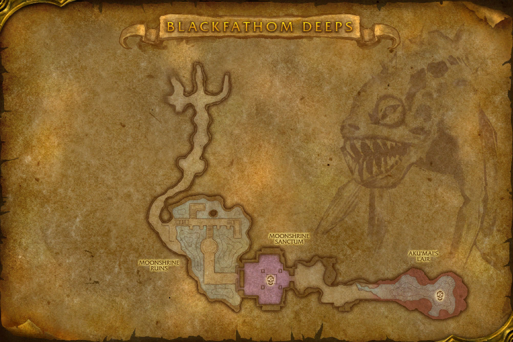Map of Moonshrine Sanctum