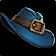 Blue Suede Hat